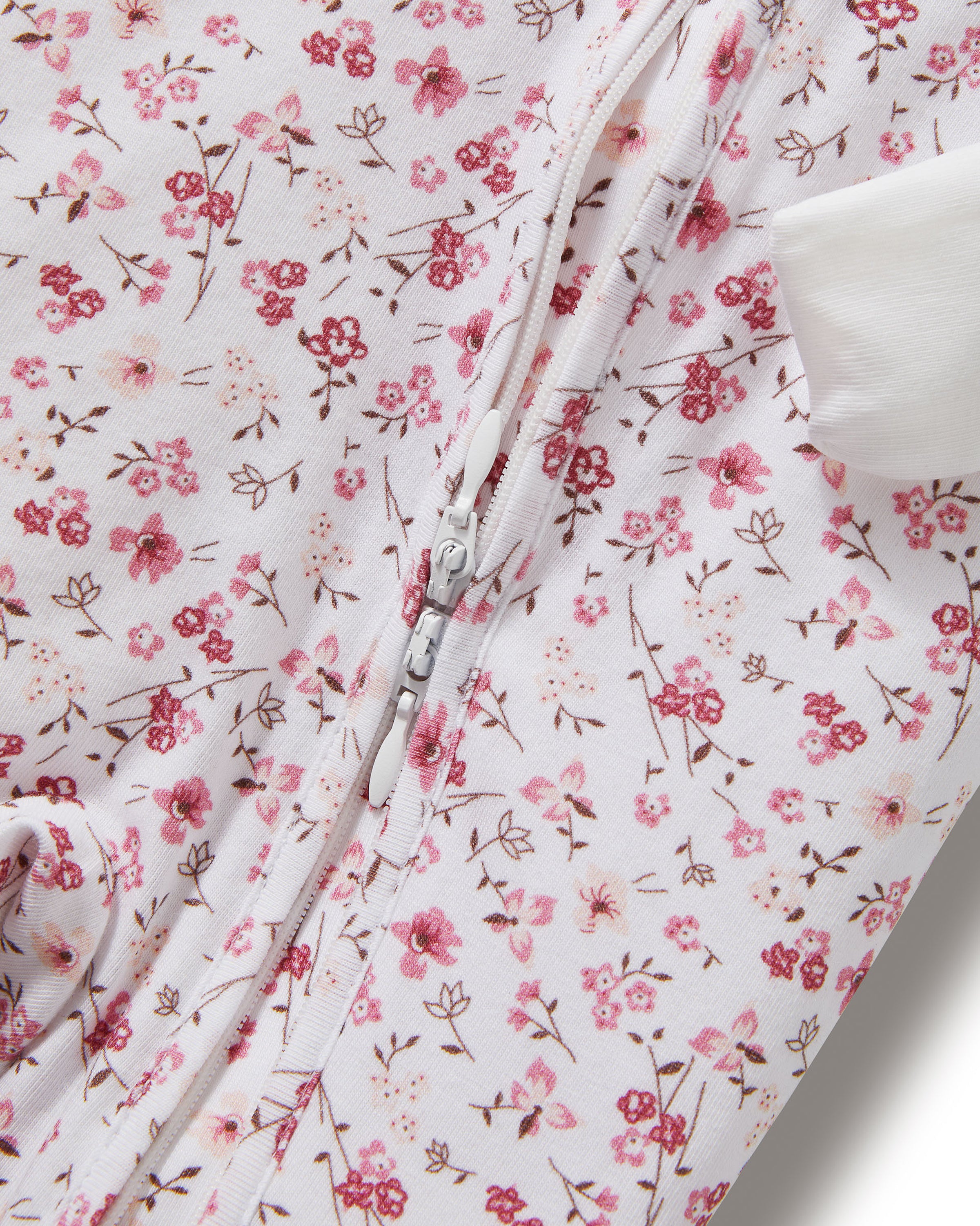 Baby's Pima Peekaboo Romper in Dorset Floral