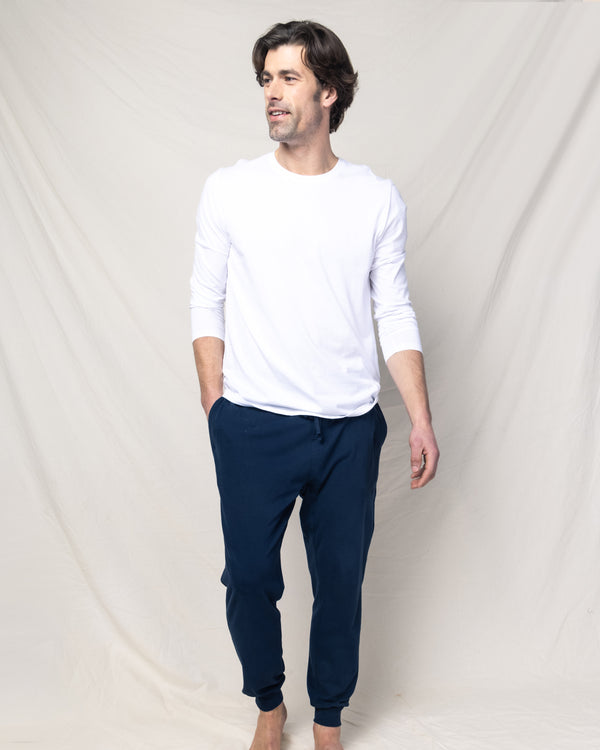 Men's Pima Pants in Navy