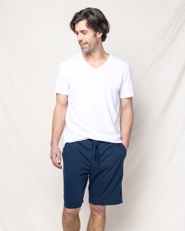 Pima Cotton Men's Navy Shorts