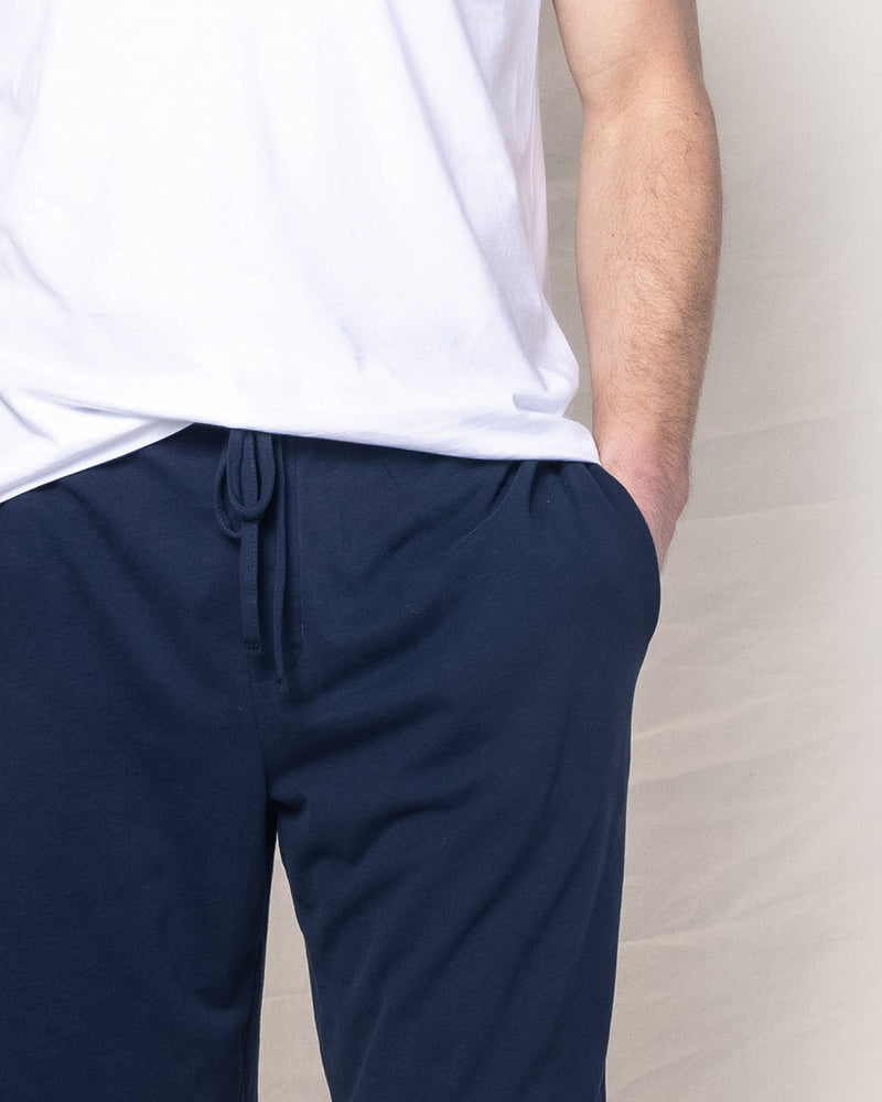 Pima Cotton Men's Navy Shorts