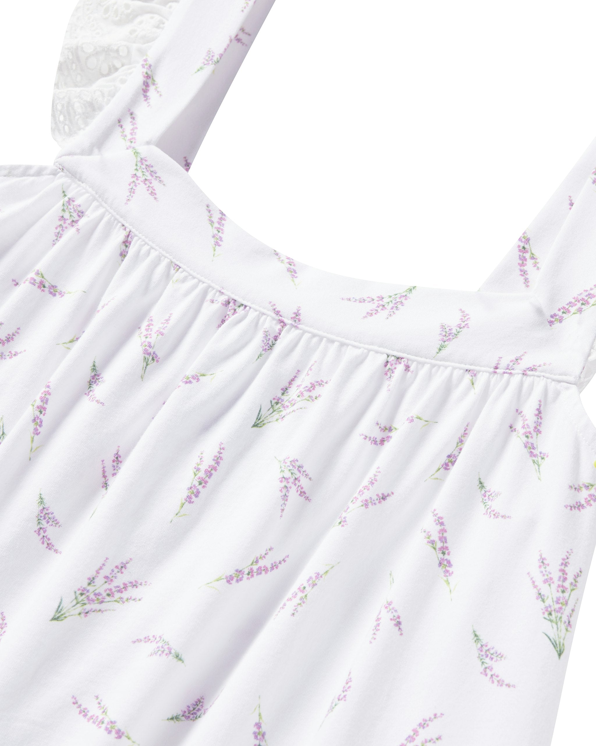 Women's Pima Clara Short Set in Navy in Fields of Provence#Colorway_Fields of Provence