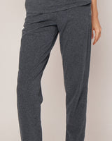 Women's Pima Dark Heather Grey Lounge Pants