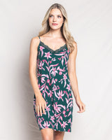 Luxe Pima Cotton Amalfi Floral Nightgown with Lace