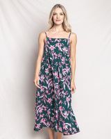 Luxe Pima Cotton Amalfi Floral Serene Lounge Dress