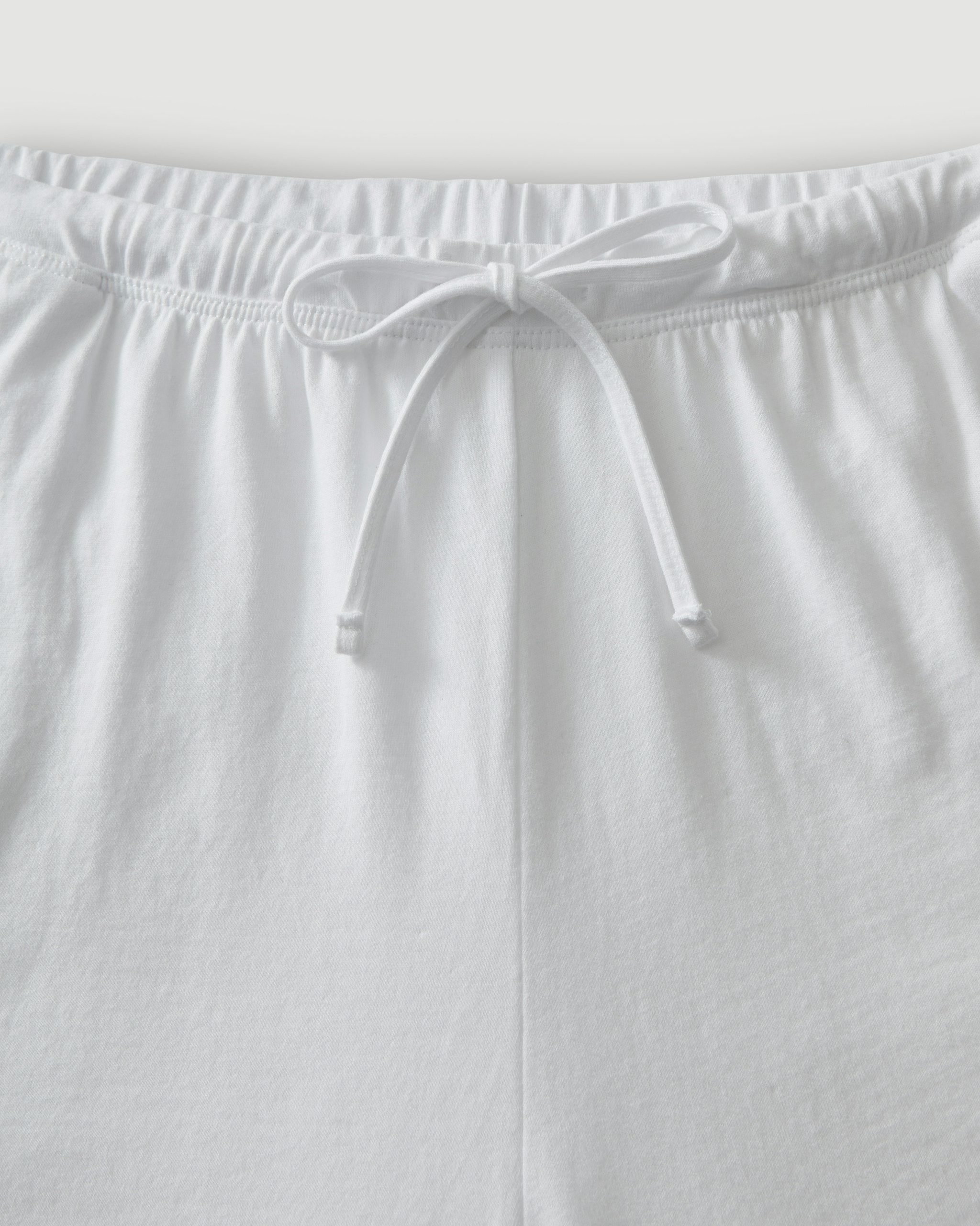 The Olivia Pima Short Set in Navy Foulard in White#Color_White