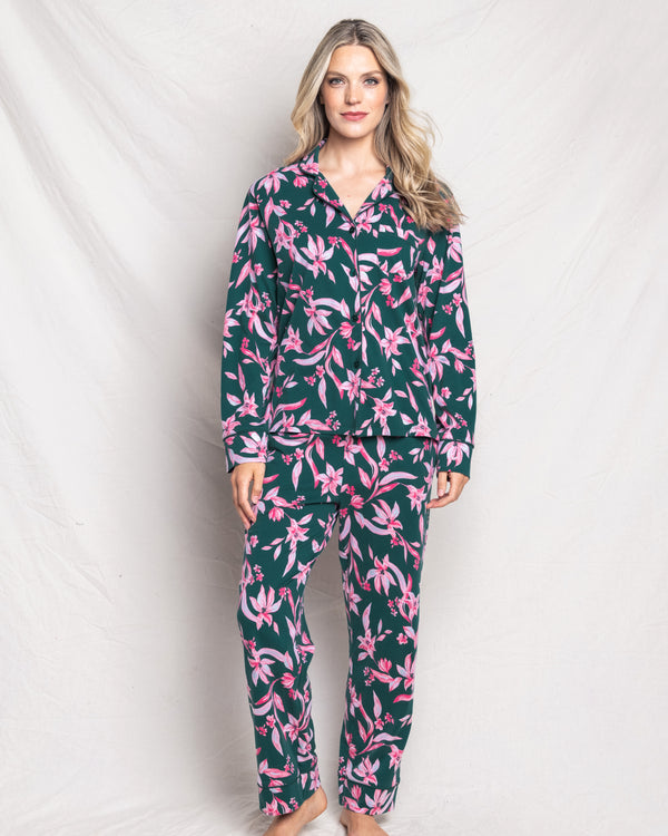 Luxe Pima Cotton Amalfi Floral Pajama Set