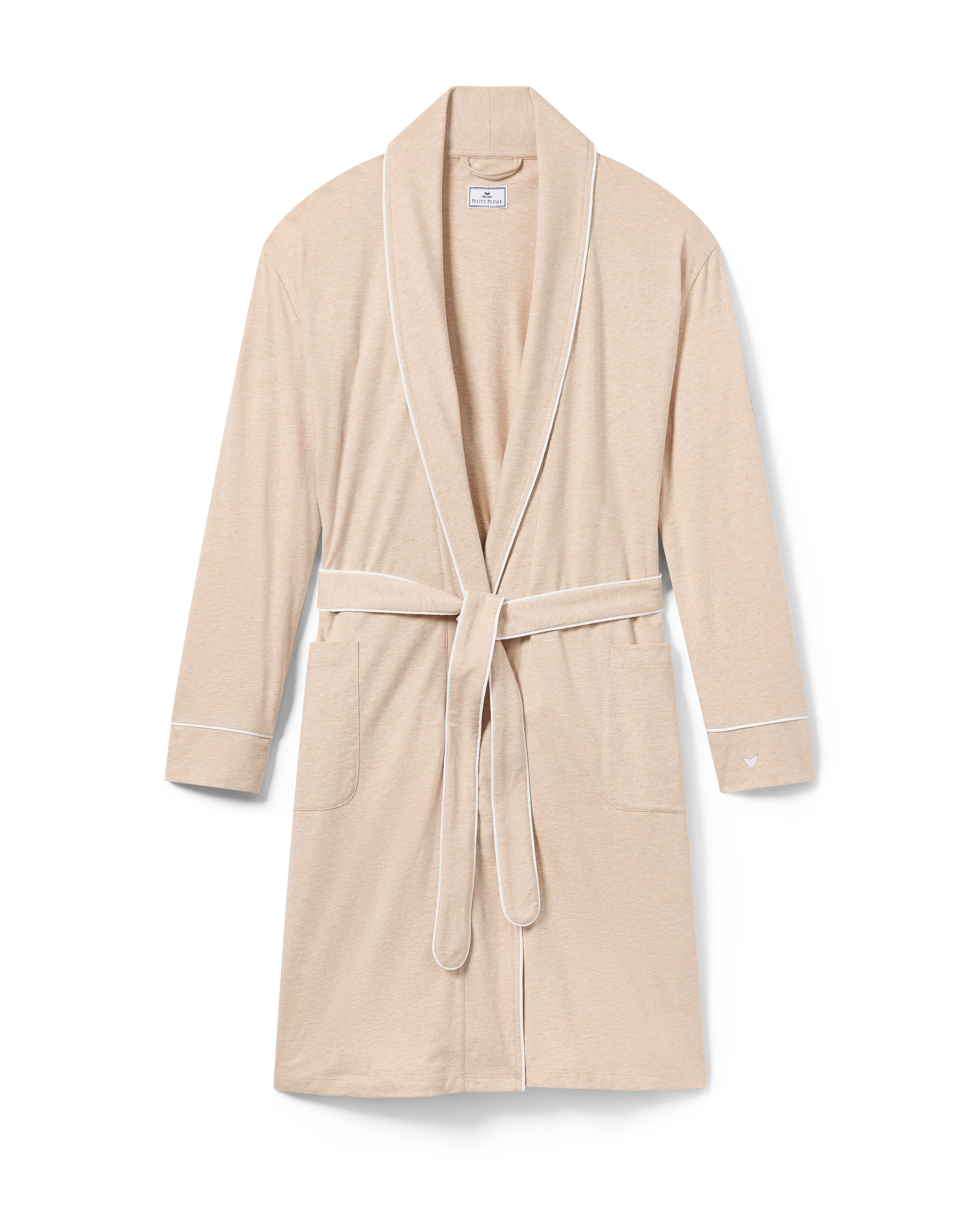 Women's Pima Robe in Camel