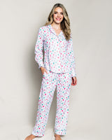 Women's Vintage Ornaments Pajama Set