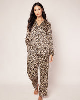 Veronica Beard x Petite Plume Silk Leopard Pajama Set