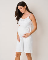 The Essential Maternity Set - Light Heather Grey & Grey Stars