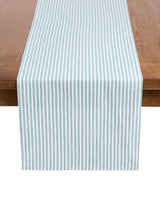 Signature Emerald Ticking Table Linen