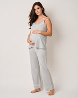 The Ultimate New Mother Set - Light Heather Grey & Grey Stars