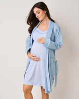 Luxe Pima La Mer Maternity Nightgown