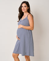 The Essential Maternity Set - Navy & Navy Stripe