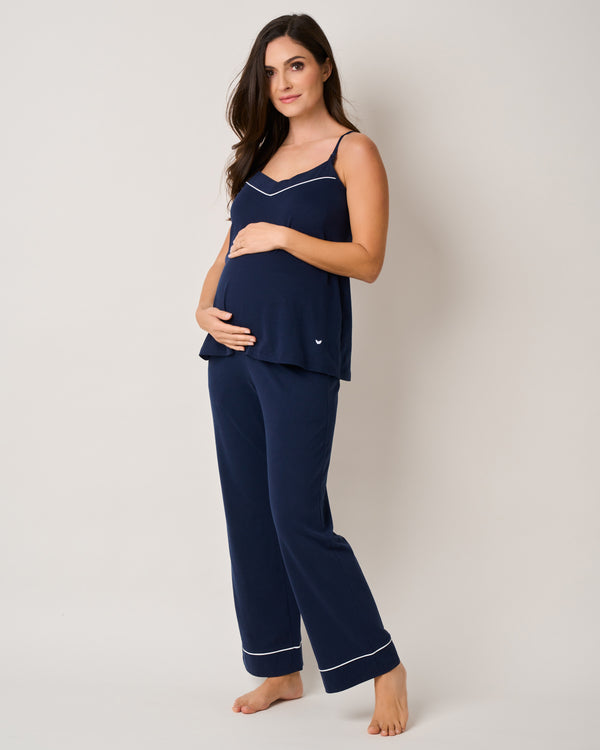 The Basics Maternity Set in Navy