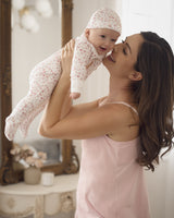 100% Pima Cotton Dorset Floral Baby Hat