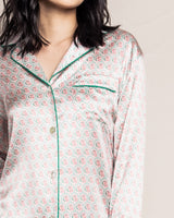 Colony Hotel x Petite Plume 100% Mulberry Silk Exclusive Print Women's Pajama