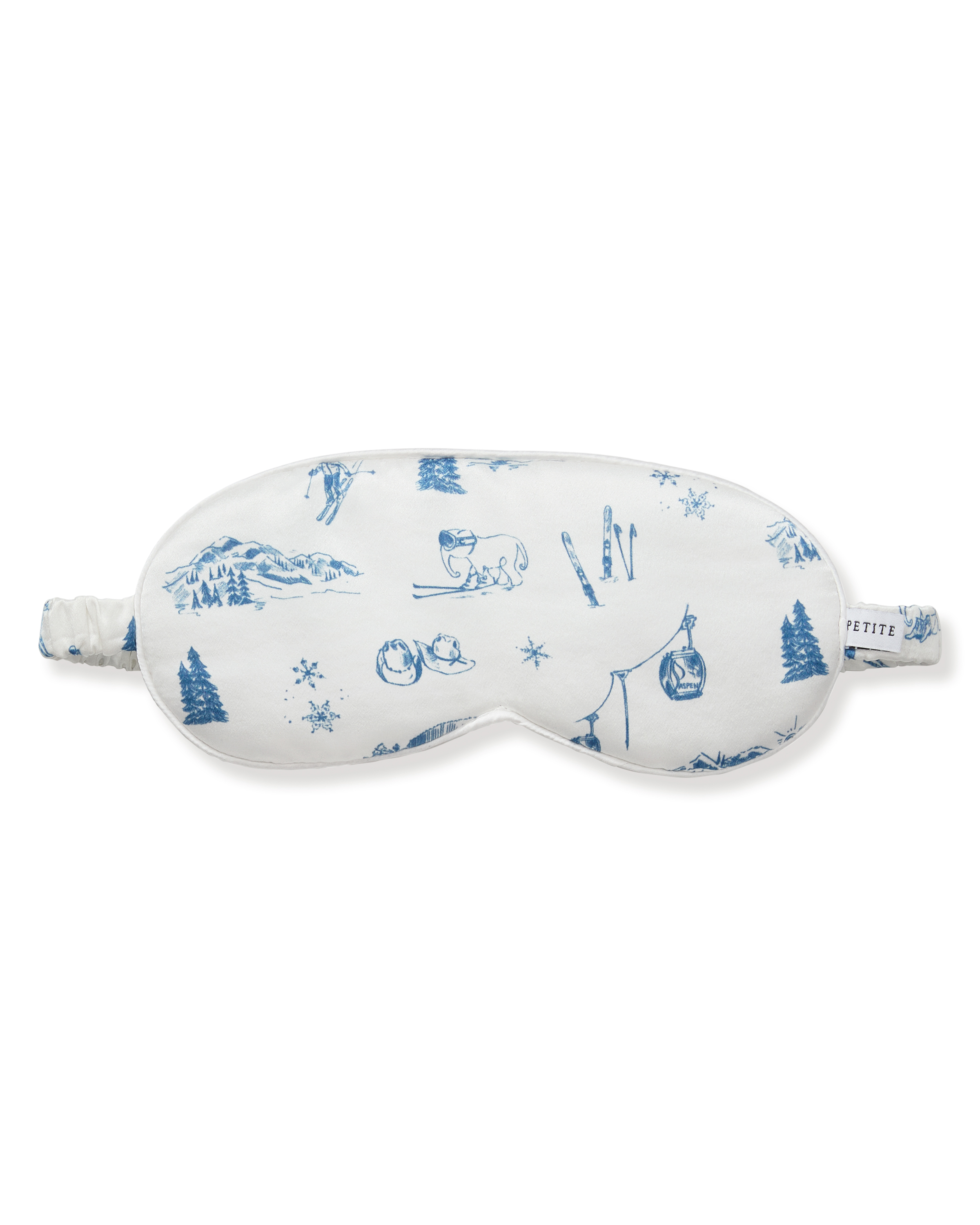 Petite Plume x White Elephant Silk Sleep Mask