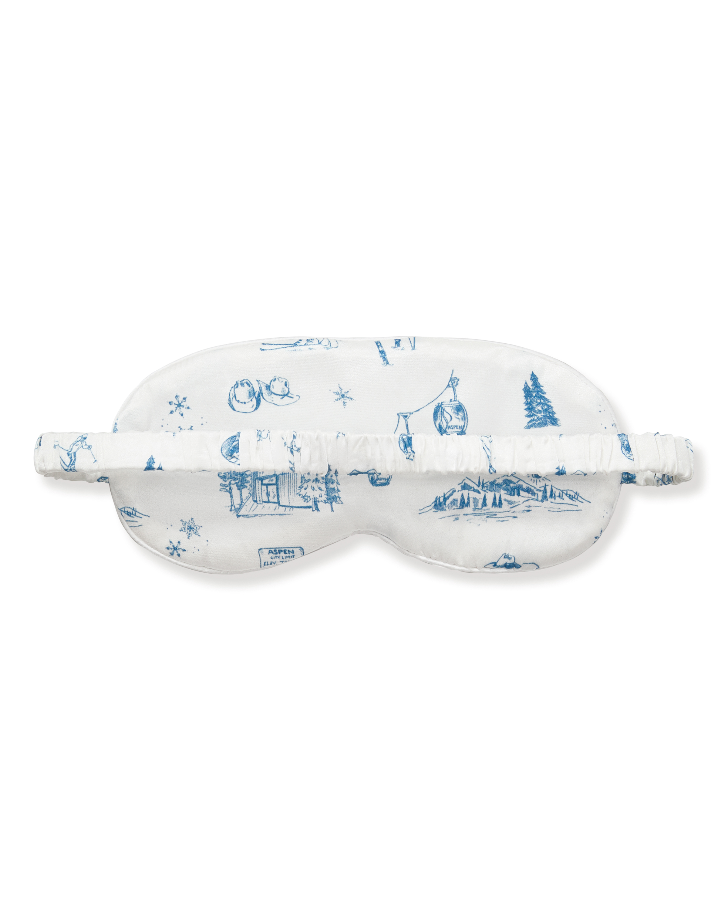 Petite Plume x White Elephant Silk Sleep Mask
