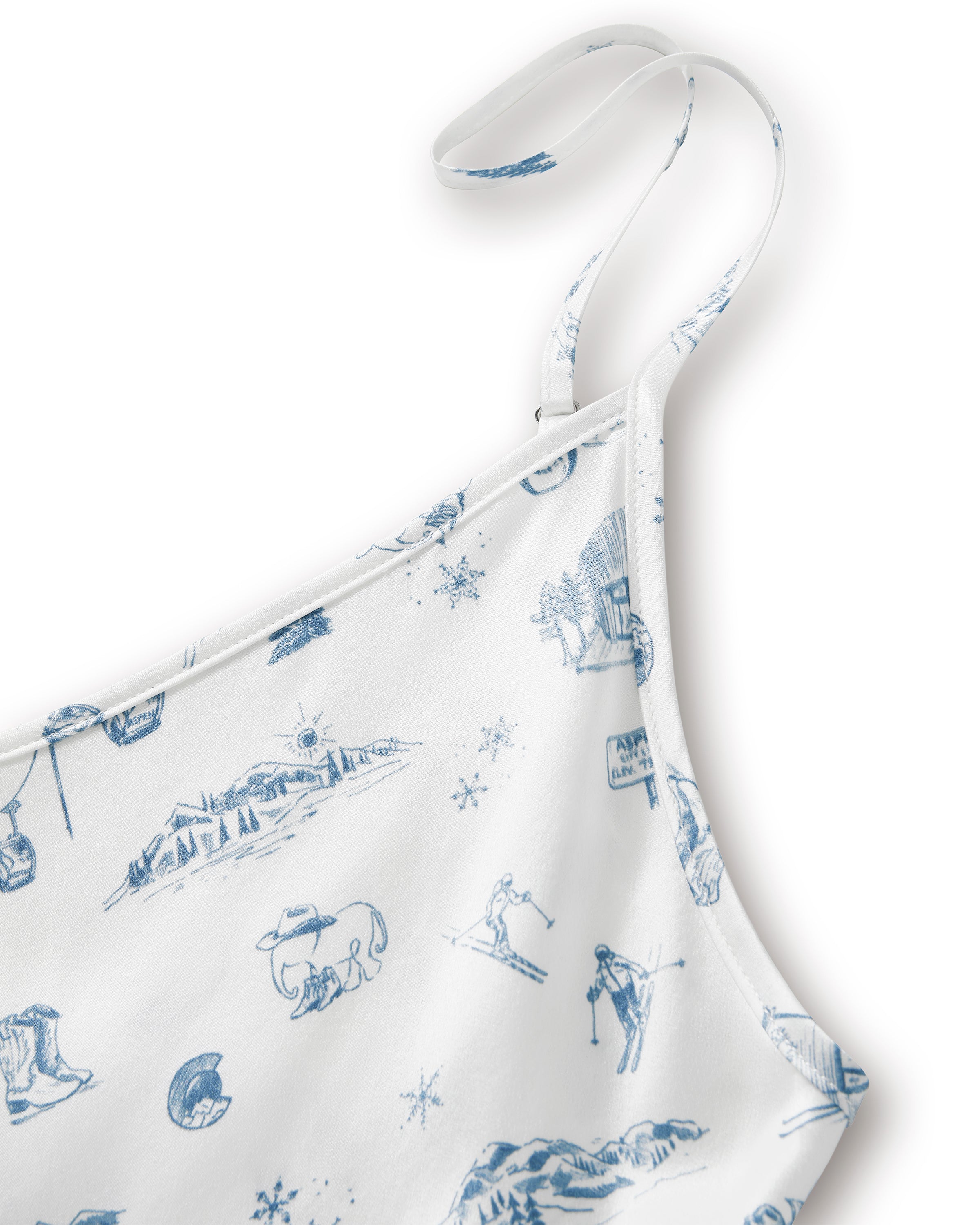 Petite Plume x White Elephant Women's Silk Cosette Nightgown
