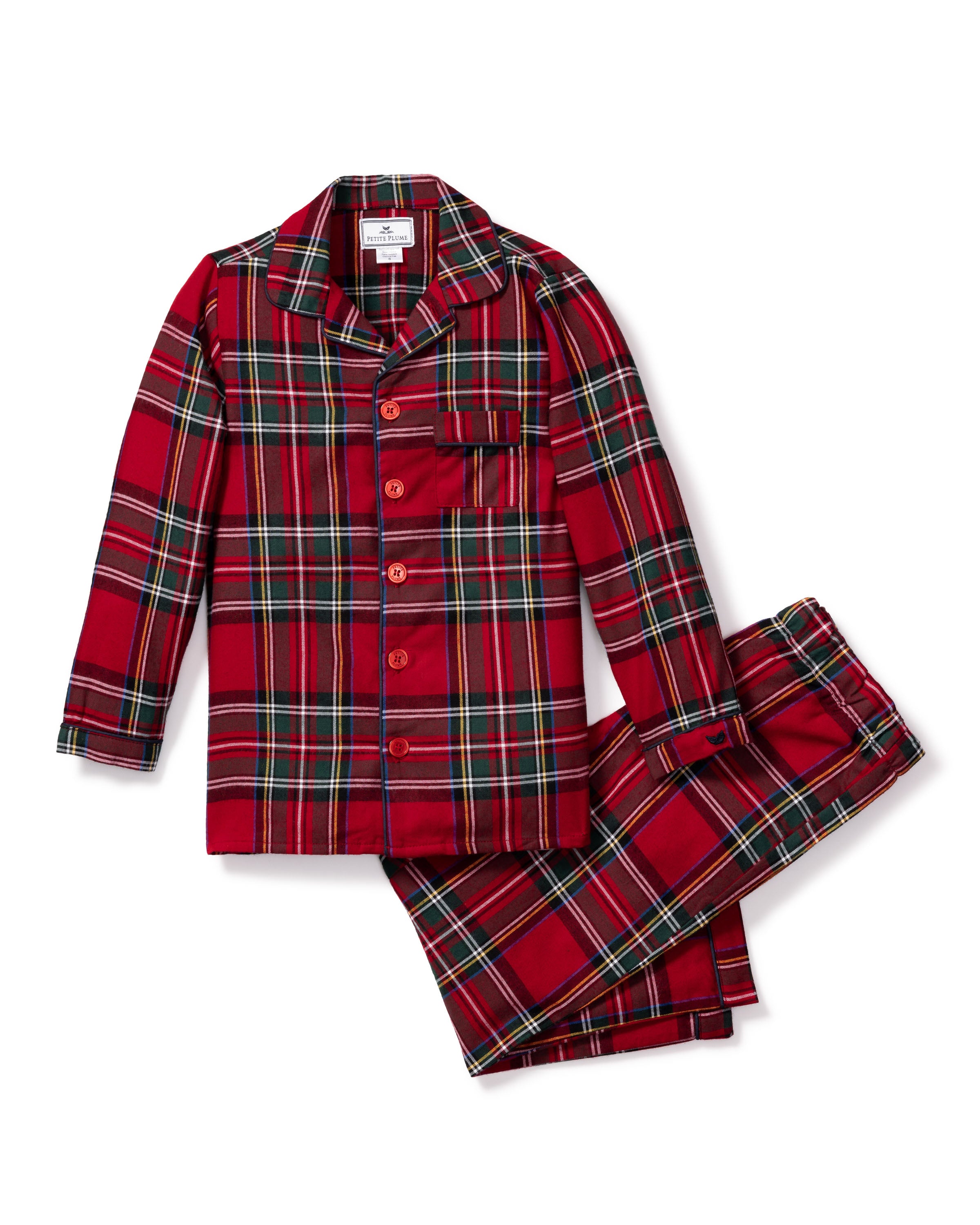 Tartan Red Pyjama Set Children's Imperial Tartan Pajama Set