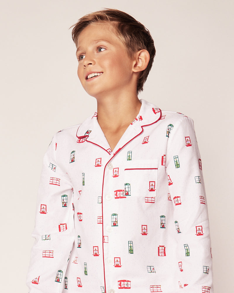 Children's Maisonette x Petite Plume Night Before Christmas Pajama Set