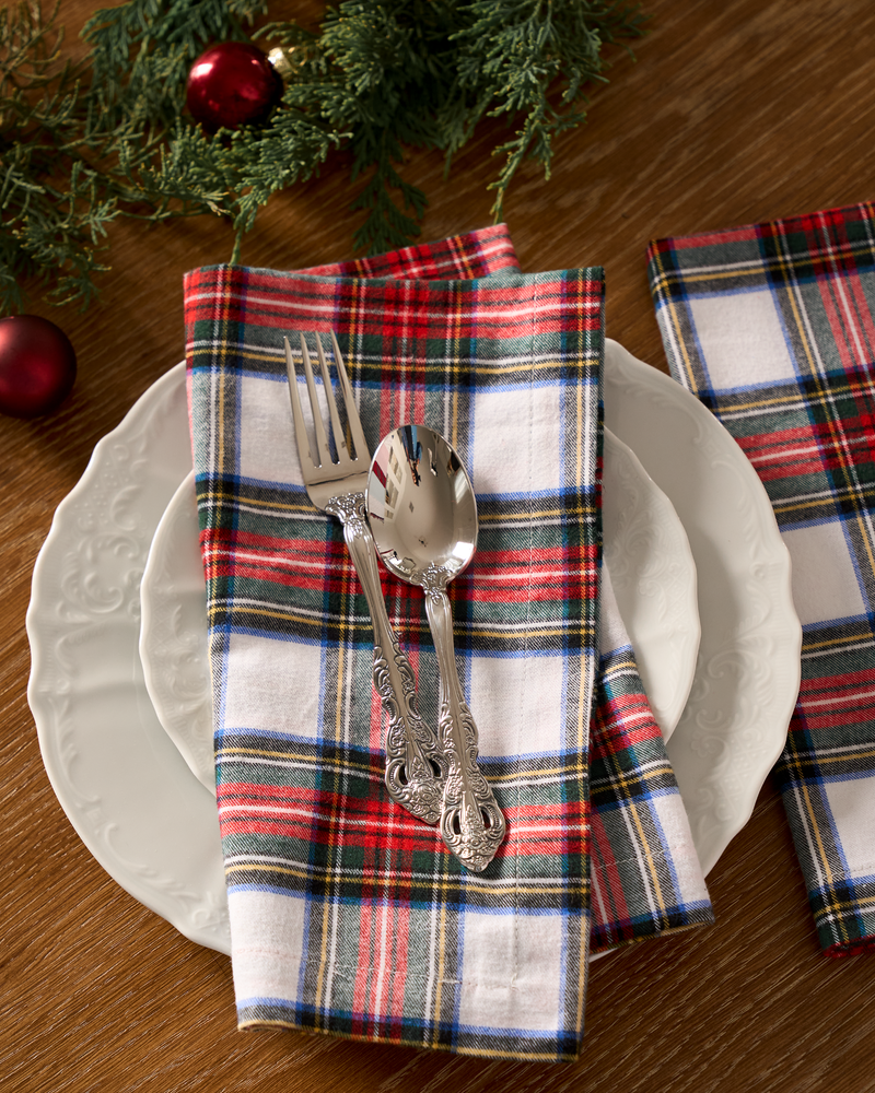 Signature Balmoral Tartan Table Linen