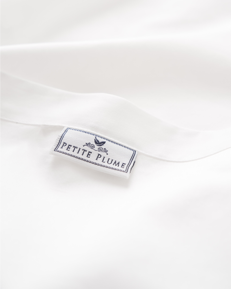 Signature Luxe Sateen White Bed Sheets