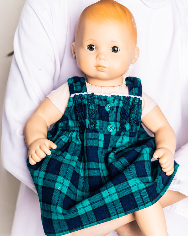 Doll Nightgown in Highland Tartan