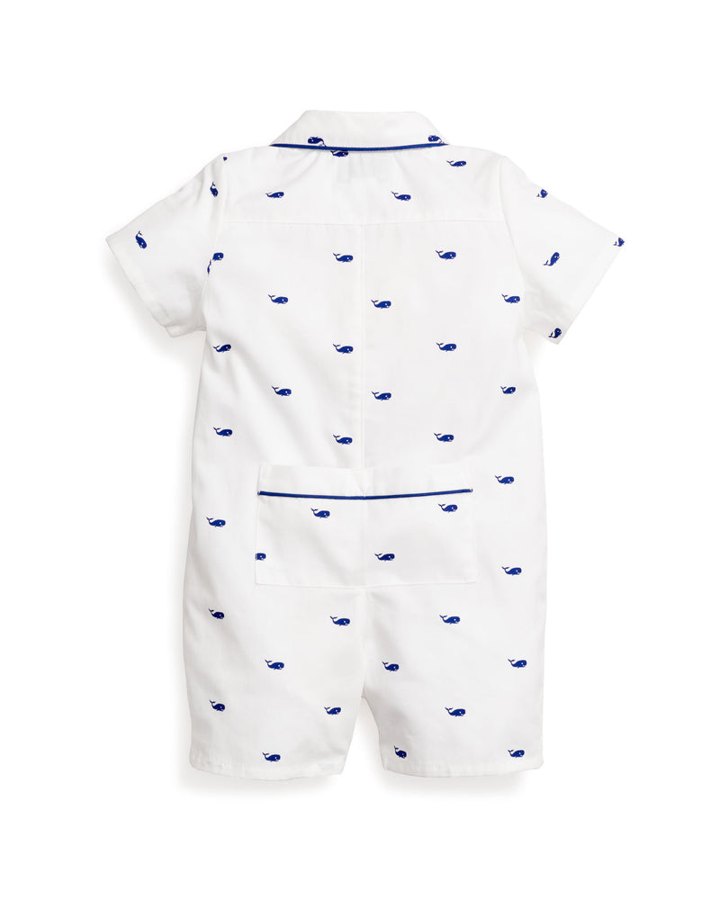 Whales Summer Romper