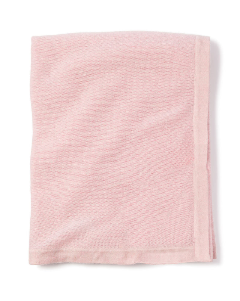 100% Cashmere Baby Blanket in Rose