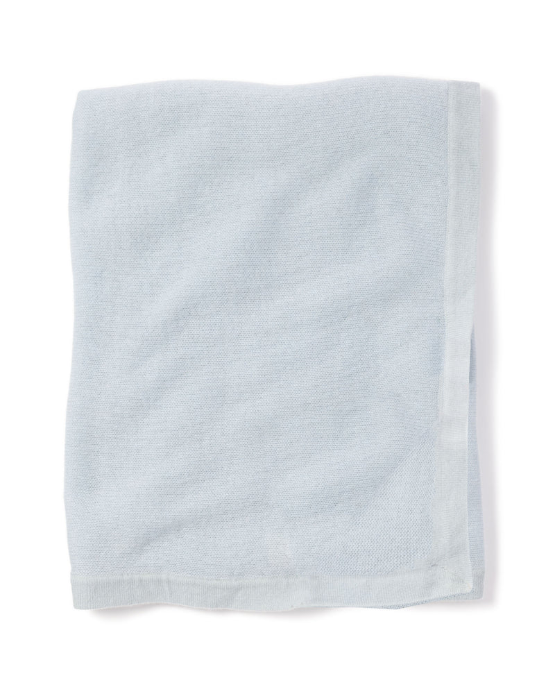 100% Cashmere Baby Blanket in Indigo