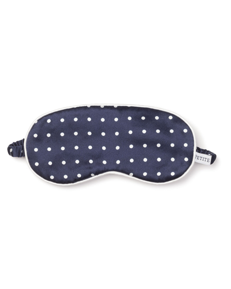 100% Mulberry Silk Polka Dot Kids Sleep Mask
