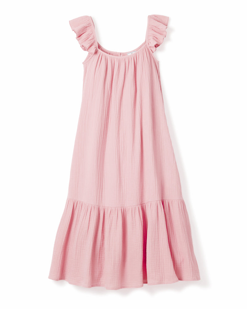 Women's Pink Gauze Celeste Sundress
