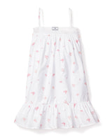Girl's Twill Lily Nightgown in Butterflies