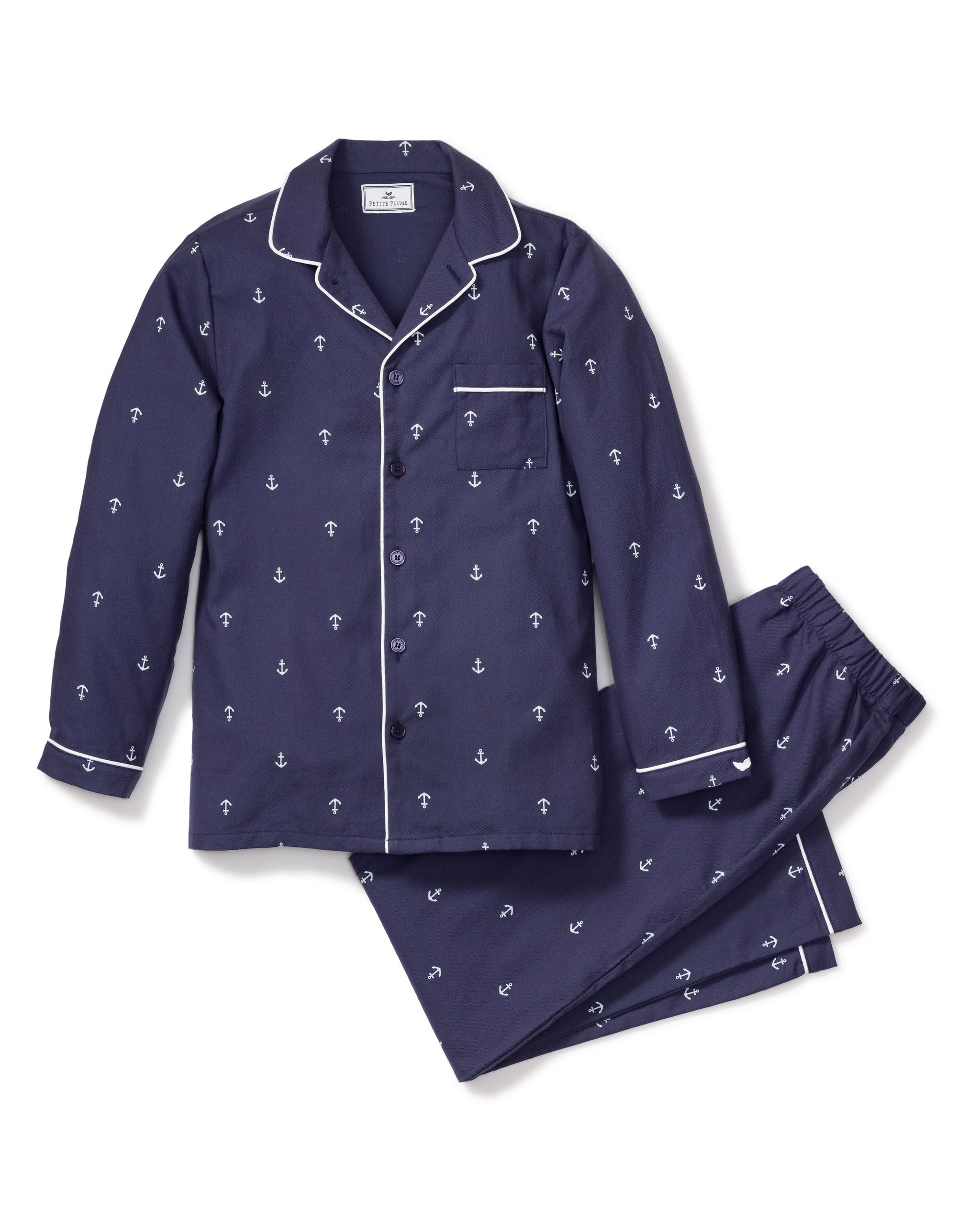 Coastal Cards - Everyday Set <br> Kids Cotton Notched Pajama Set