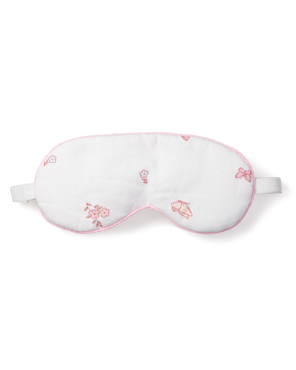 Adult's Twill Sleep Mask in Butterflies