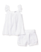 White Gauze Amelie Short Set