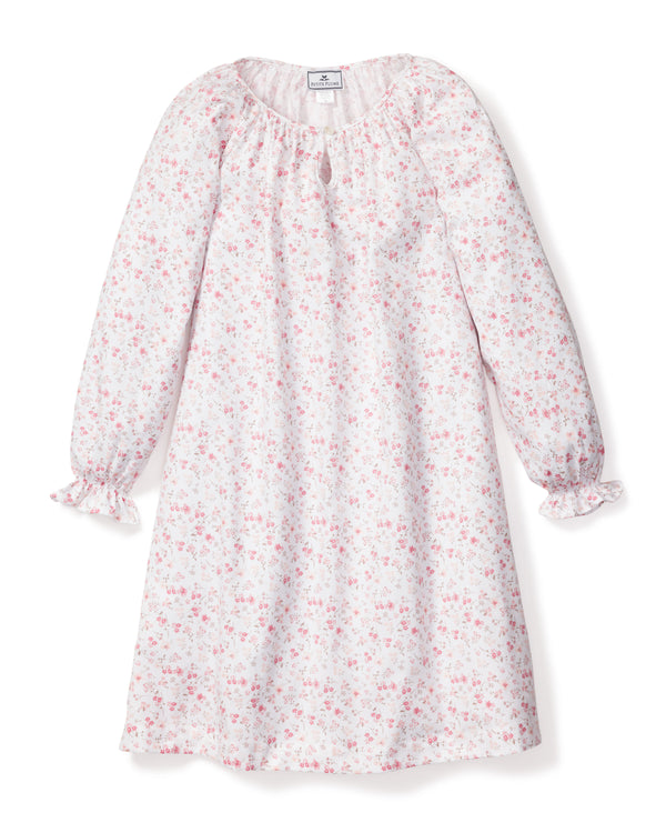 Girl's Twill Delphine Nightgown in Dorset Floral