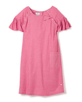 Red Mini Gingham Hospital Gown