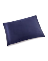 100% Mulberry Navy Silk Pillow Cover