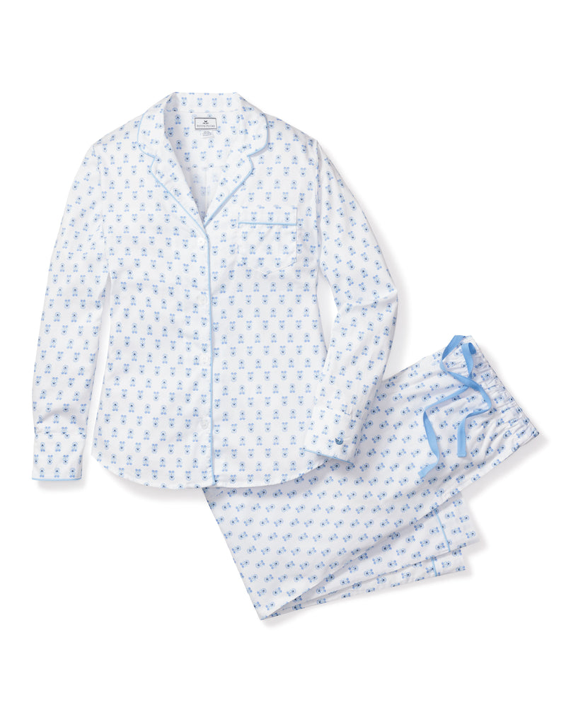 minnow x Petite Plume Botanical Block Print Women's Pajama Set