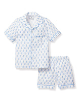 minnow x Petite Plume Botanical Block Print Short Set