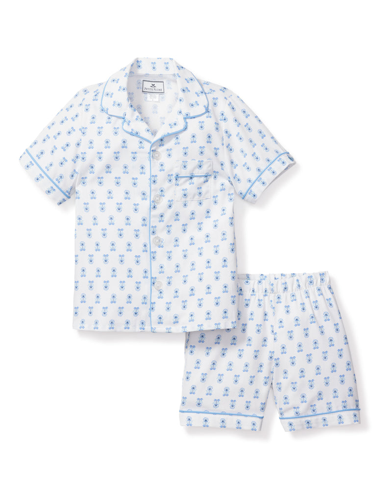 minnow x Petite Plume Botanical Block Print Short Set