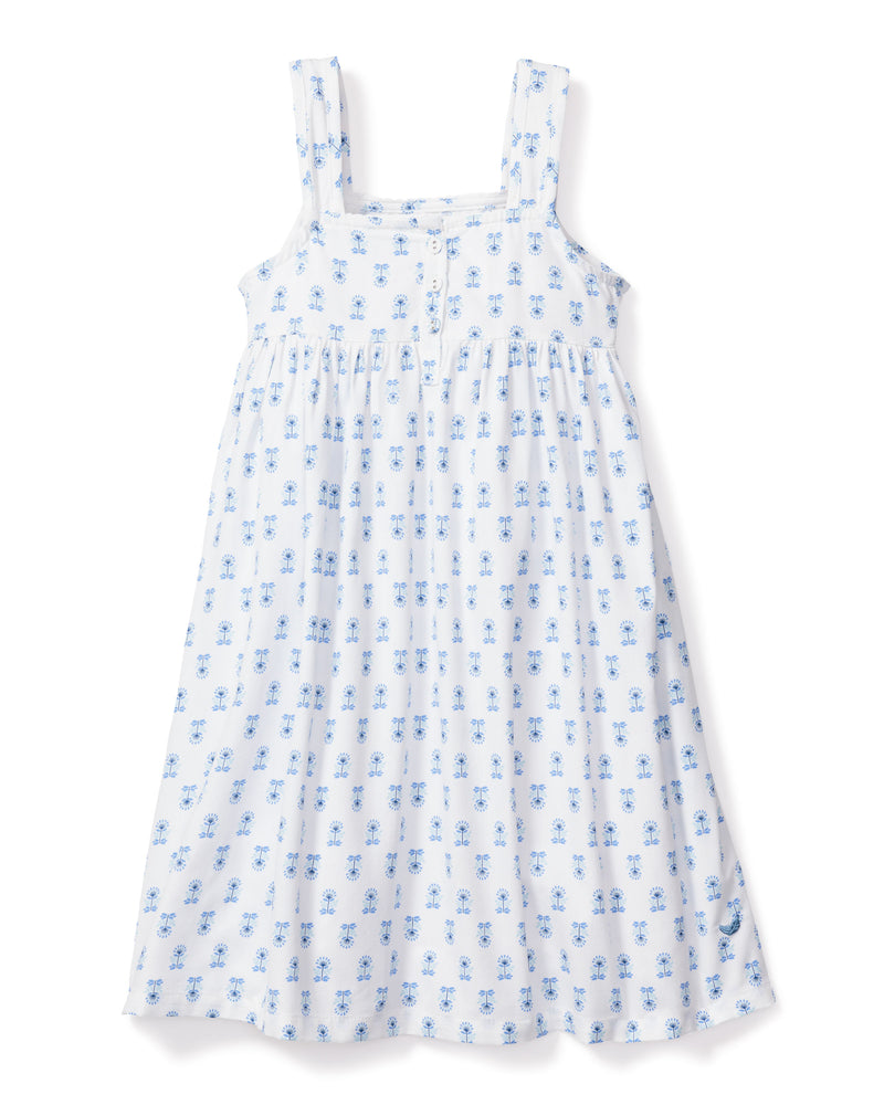 minnow x Petite Plume Botanical Block Print Charlotte Nightgown