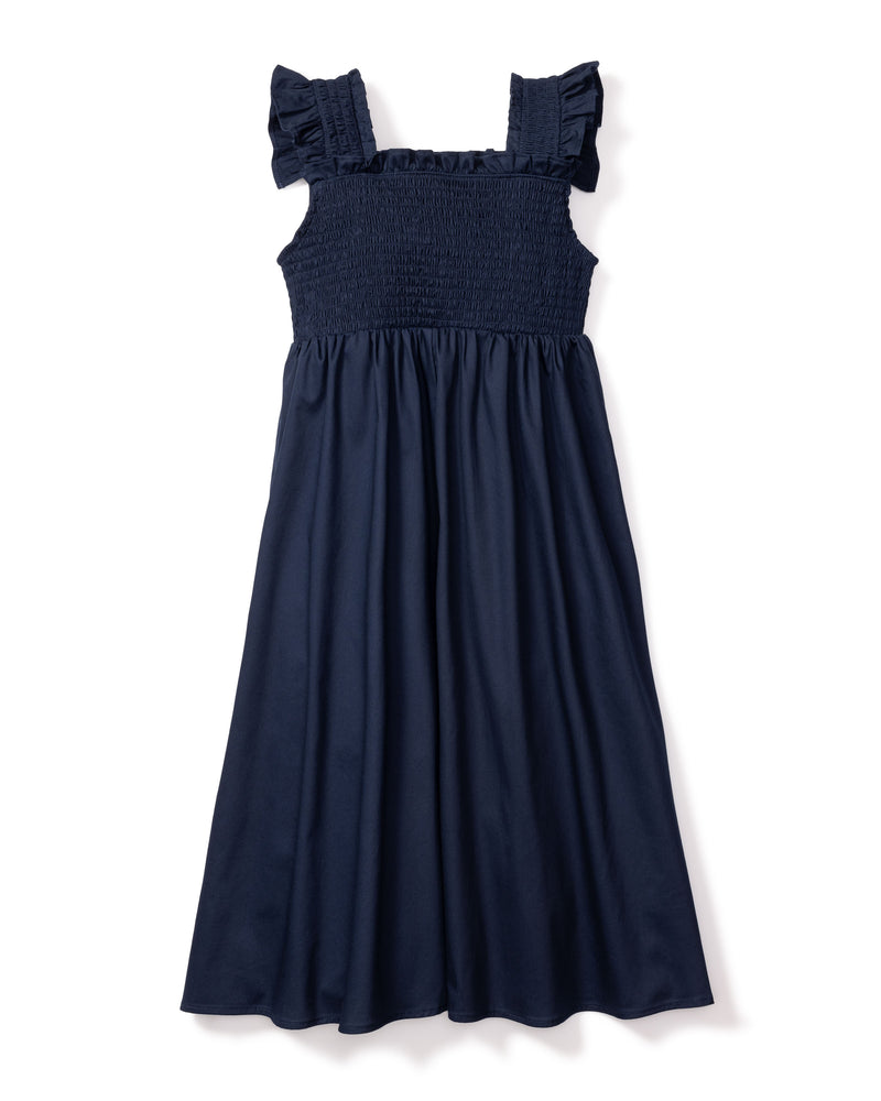 Navy Twill Margaux Dress