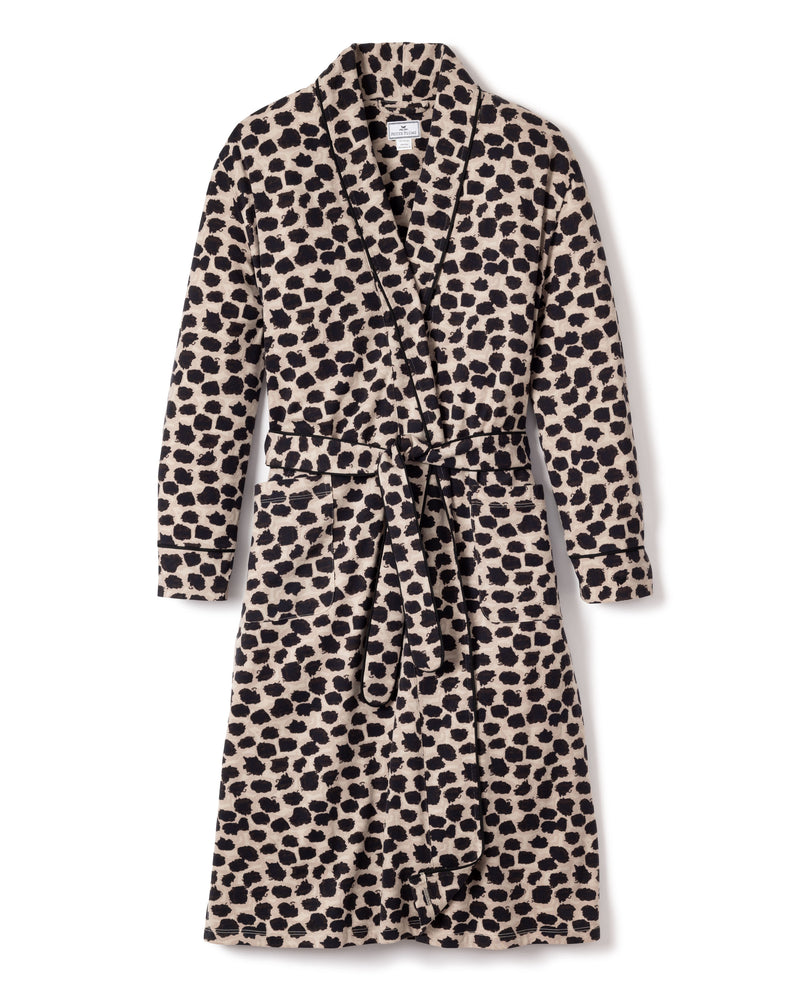 M.M.LaFleur x Petite Plume Pima Sahara Print Robe