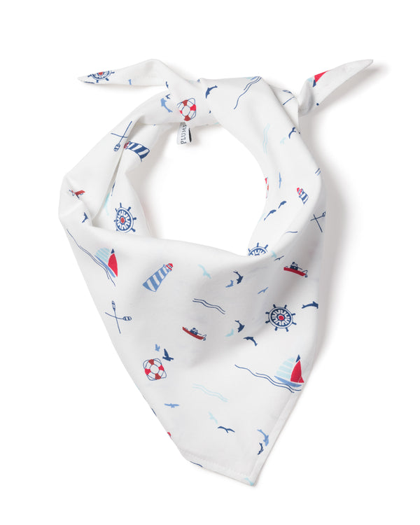 Dog Twill Bandana in Sail Away