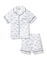 Children's Par Avion Short Set
