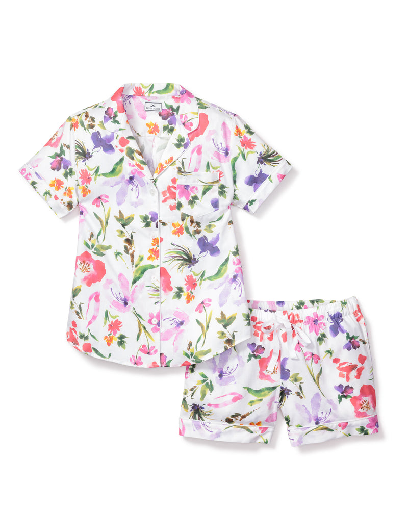 Women's Gardens of Giverny Short Sleeve Short Set